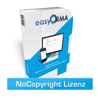 easyRMA - NoCopyright-Lizenz (Preis pro Jahr)