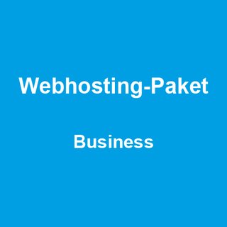 Webhosting-Paket Business (Jahrespreis)